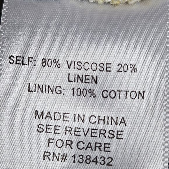 Modcloth Genuine Genius Bold Floral Print Linen Blend V-Neck Halter Jumpsuit - Picture 11 of 16